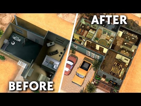 Видео: Преображение уродливого стартового дома EA в The Sims 4