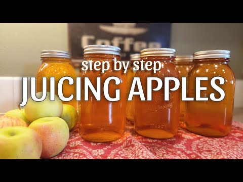 Видео: Приготовление и консервирование яблочного сока — без добавления ингредиентов