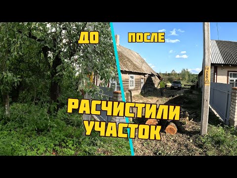 Видео: Расчищаем заброшенный участок дробилкой