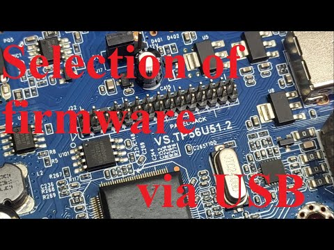 Видео: Адаптация блока VS.TP56U51.2 к матрице HV236WHB-N41