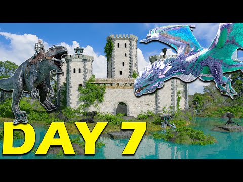 Видео: Онлайн-рейд по несокрушимой пещере-храму! | DUO INX Ark PvP