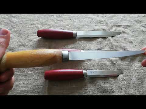 Видео: Ножи Mora Classic