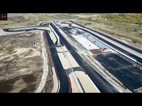 Видео: 🏁 Строежът на новата моторспорт писта "Лара" до град Самоков през месец Октомври🏎️