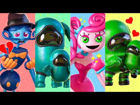Видео: AMONG US 3D - СРЕДИ НАС ПРЕДАТЕЛЬ! | Among Us/Poppy Playtime - Анимации на русском