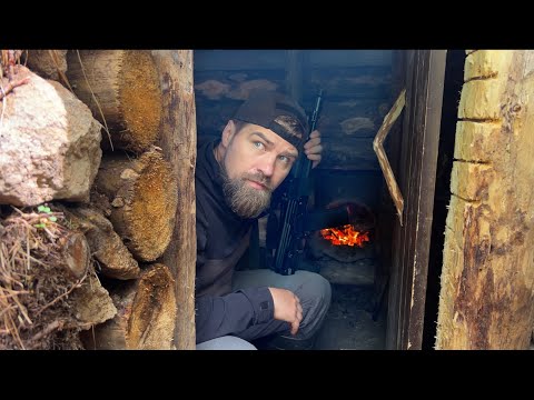 Видео: Не Пропустите! 100% Гарантия Успеха! Как Сделать Укрытие в Диком Лесу из Подручных Материалов.