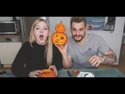 Видео: Вырезаем на тыквах