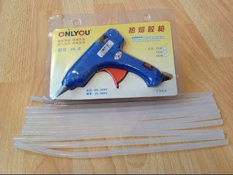 Видео: Клеевой пистолет - Hot Melt Glue Gun.