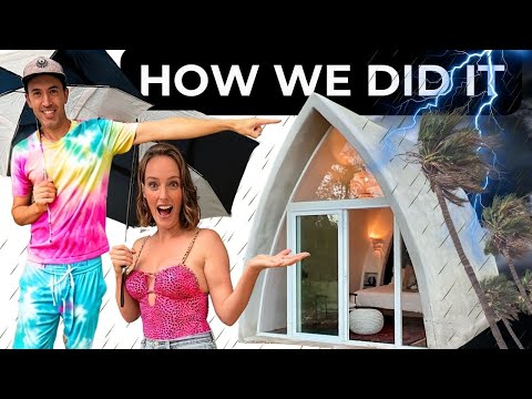 Видео: Мы построили автономный домик за 12 000 долларов за 3 недели на Гавайях: пошаговое руководство