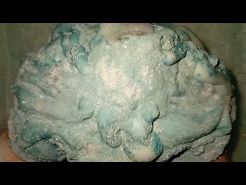Видео: ASMR ☢️💙💚/Rakhsha Bleach Powder/Detergent Sarma/Soft Scrub/Rinse/Густая Чистящая Паста/Хлорка/Губка/