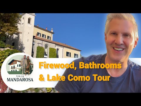 Видео: Наша жизнь: восстановление итальянской виллы... Дрова, ванные комнаты и тур по озеру Комо