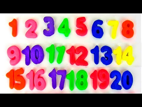 Видео: Learn numbers (1-20) in English. Учим цифры от 1 до 20 на английском.Цифры на английском #numbers