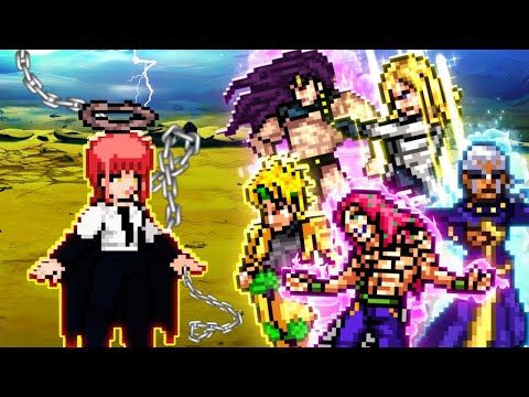 Видео: Макима против всех злодеев ДжоДжо | Контроль против силы стенда