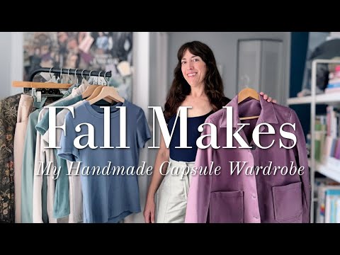 Видео: Мои осенние швейные идеи | Показ гардероба ручной работы 2025 года