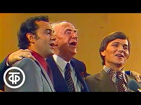 Видео: История "Песни о Каховке". Поют Михаил Жаров, Владислав Коннов, Валентин Воронин (1977)