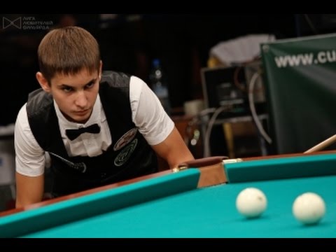 Видео: Чемпионат по русскому бильярду 2011. Ливада - Сагындыков