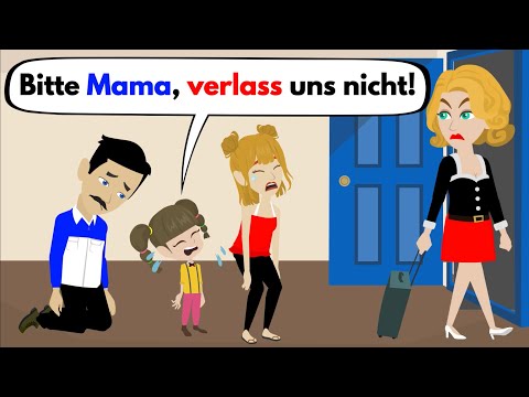 Видео: Учить немецкий | Женщина бросает мужа и детей, чтобы найти лучшую жизнь!