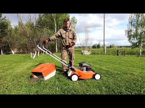 Видео: Газонокосилка RM 253 T