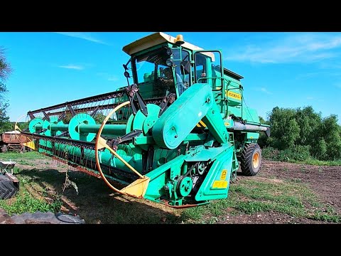 Видео: УБОРКА 2021 | ПЕРВЫЙ ЗАПУСК КОМБАЙНА ДОН 1500Б