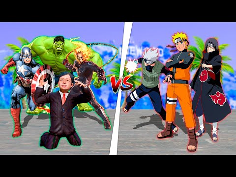 Видео: Супергеройлар мектебіне Наруто сыныбы келді! (GTA V)