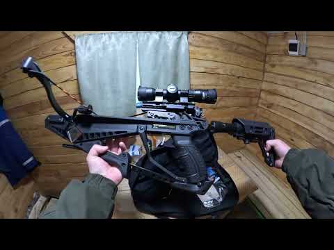 Видео: Прицельная планка для арбалета для точной стрельбы. Наклонная планка. HHA Speed Dial #арбалет