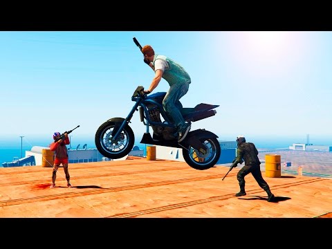 Видео: АДСКИЕ БАЙКЕРЫ ПРОТИВ СНАЙПЕРОВ (GTA 5 Смешные моменты)