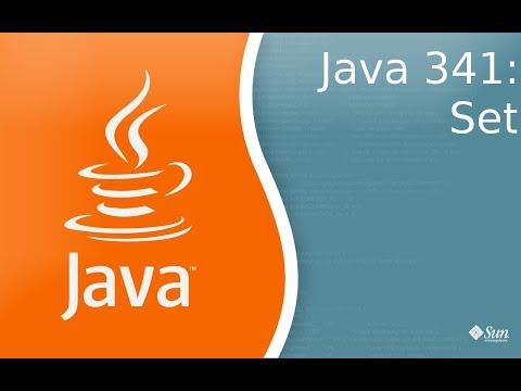 Видео: Урок Java 341: Set