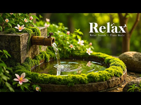 Видео: Расслабляющая музыка + успокаивающий шум воды 🌿 Снимает стресс, тревогу и депрессию • Разум и тело