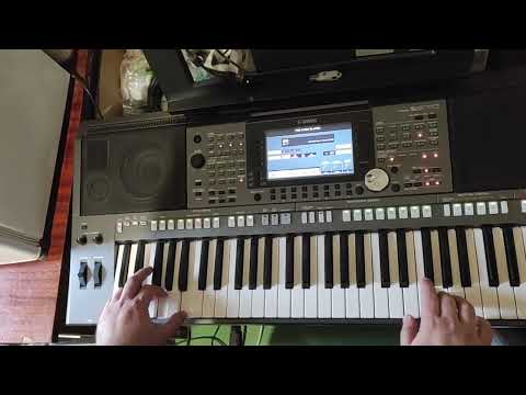 Видео: Ласковый май - Белые розы Remix Yamaha PSR S970