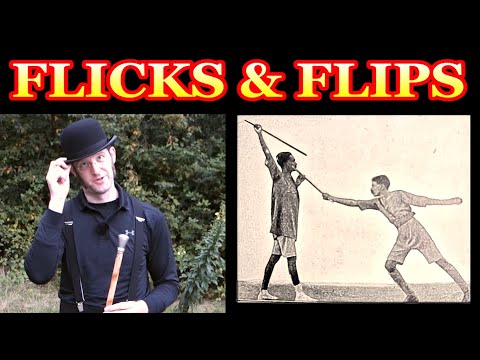 Видео: Продвинутые удары: рывок и переворот в Бартицу из метода самообороны с тростью