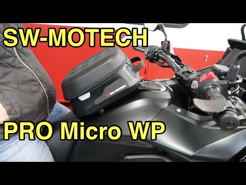 Видео: Быстросъемная сумка на бак для Honda NX500!