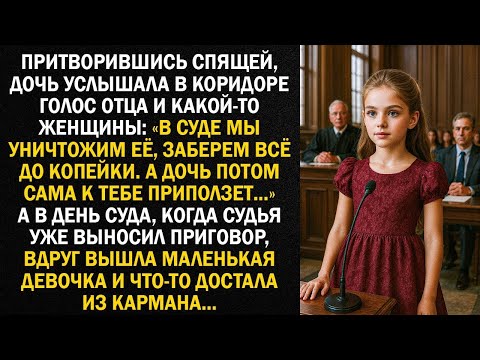 Видео: Притворившись спящей, дочь услышала в коридоре голос отца и какой-то женщины...