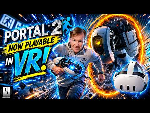 Видео: PORTAL 2 тепер має режим віртуальної реальності завдяки COMMUNITY EDITION та його ФАНТАСТИЧНОМУ! ...