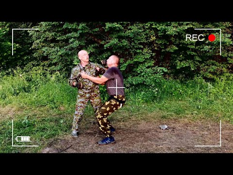 Видео: От захвата.Вариативность от одной защитной формы В Н Крючков/Defense against grabbing for clothes