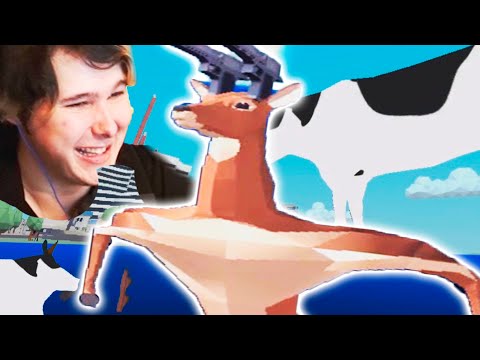 Видео: ТАК Я ДАВНО НЕ СМЕЯЛСЯ НАД ИГРОЙ Deeeer Simulator