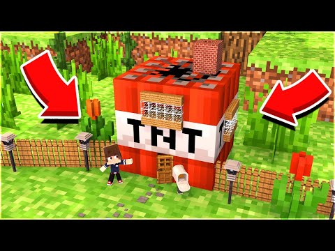 Видео: ПРО УМЕНЬШИЛСЯ ПОСТРОИЛ ДОМ ЛОВУШКУ ДЛЯ НУБА В ДИНАМИТЕ В 1 БЛОК В МАЙНКРАФТЕ 100% ТРОЛЛИНГ МУЛЬТИК