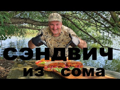 Видео: СЭНДВИЧ ИЗ СОМА НА РЕКЕ РЫБАЛКА НА КУБАНИ НА КВОК РЕЦЕПТЫ СЮФ
