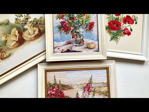 Видео: 5. Итоги 2024 часть 2. Оформленные работы. Luca-s, Риолис, Чудесная игла,РТО #вышивкакрестом