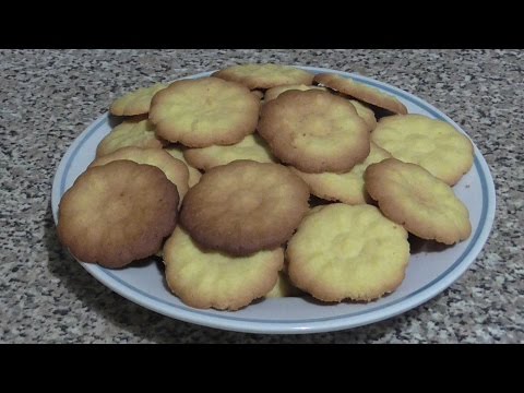 Видео: Песочное печенье (при помощи кондитерского шприца Tescoma)