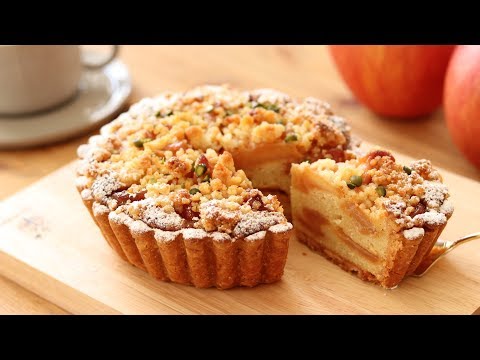 Видео: Яблочный пирог с крошками ｜HidaMari Cooking