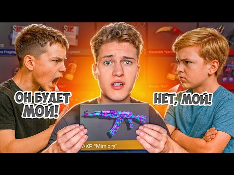 Видео: 😱БРАТЬЯ ПОДРАЛИСЬ ЗА СКИНЫ ВО ВРЕМЯ ПРОКАЧКИ В STANDOFF 2!