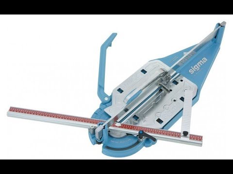 Видео: Обзор плиткореза  Sigma серия Мах 3С3М . Кейс для плиткореза Sigma