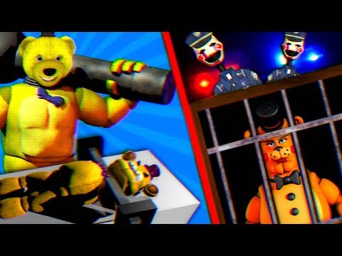 Видео: FNAF как ФРЕДБЕР стал КАЧКОМ а ТОЙ ФРЕДДИ арестовала МАРИОНЕТКА из ФНАФ !!!