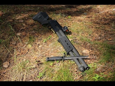 Видео: Обзор оружейного тюнинга на Mossberg 590А1