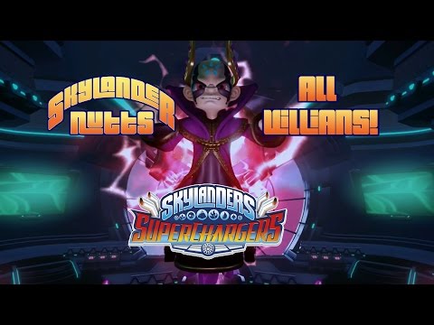 Видео: Все злодеи Skylanders SuperChargers