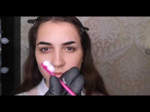 Видео: Прямой эфир часть 2, окрашивание бровей краской ТМ Okis