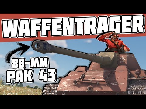 Видео: ОБЗОР на Waffenträger Krupp-Steyr  - НА ЧТО СПОСОБНА ВАФЛЯ В РАНДОМЕ? | WAR THUNDER