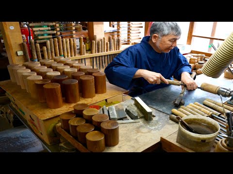Видео: Процесс изготовления японских чайниц. Чайница, сделанная 89-летней мастерицей и сыном.