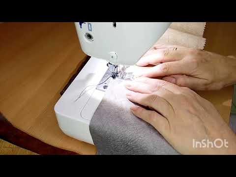 Видео: Чехлы на спинки стульев, образцы мебельной ткани в дело.