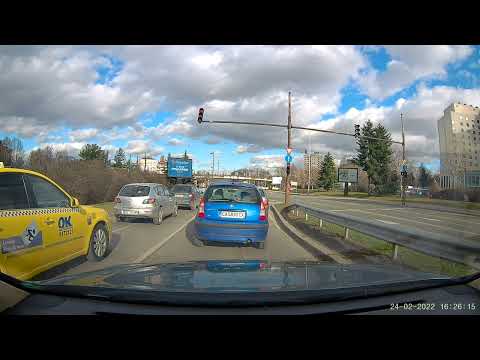 Видео: DRIVING in Sofia Bulgaria | шофиране из София