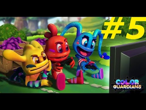 Видео: Совместное Прохождение Color Guardians (PS4 Pro 1080p) Часть 5